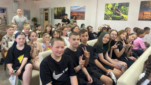 Праздничный концерт посвященный открытию 2 смены лагеря.